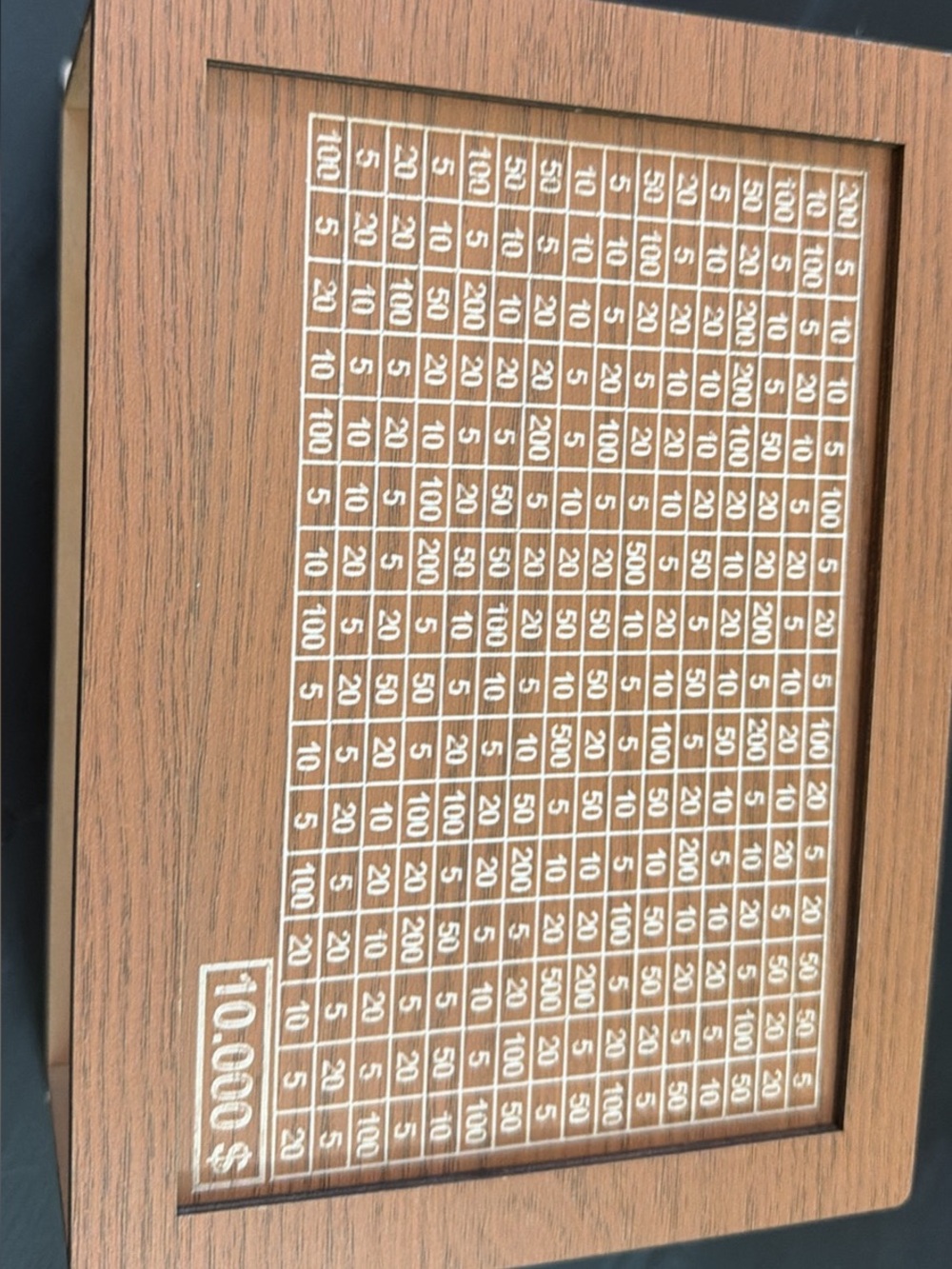 10k savings box